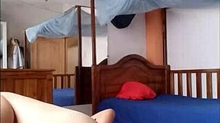 dirty old nurse skips hospital for homemade porn