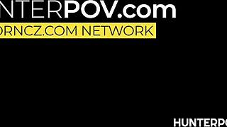 hey, watch this tattooed brunette goddess get banged hard in group action!