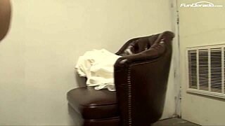 Slutty Blonde's Intense Masturbation Session Next To Therapist Builds To Facial Cumshot