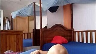 dirty old nurse skips hospital for homemade porn