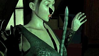 bodybuilder devours gown in muscular display