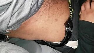 Amateur Blowjob on Big Black Monster Cock Session