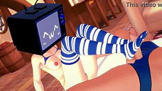 Explicit content can’t resist shaved and hairless TV woman