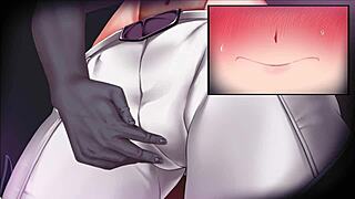 check out this hentai game scene with monster girl knightess