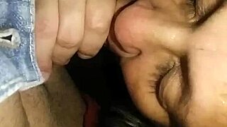 Steamy lesbian massagge leads into hot blowjob session