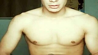 jelging to enlarge my big cock, feeling horny and excited