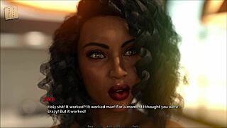 Milf Brunette Dances Passionately In Game