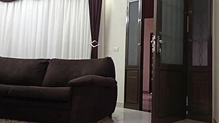 Latina Receives Motoboy Without Panties And Fucks Him