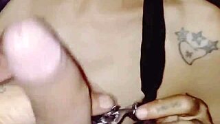 You wanted me to suck your cock, so now hold on, love