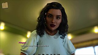 Milf Brunette Dances Passionately In Game