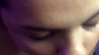 letting that fat bbc but in my mouth, swallowing it all