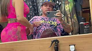 barba cabelo e bigode with monster cock