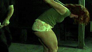 in this sadomasochism video, the whipping is intense