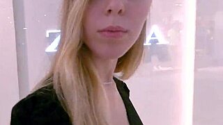 Stealing panties and Amateur blowjob and cumshot