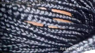 Latina bent over in doggystyle