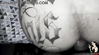 Fan intensely gives paty angel anal massage with vibrator