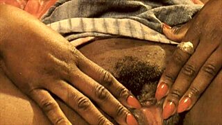 rare vintage interracial threesome with raw group action