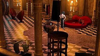 Devil's Mansion Lesbian Pussy Play