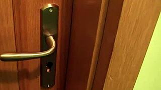 Gorgeous Brunette Rides Voyeur In Perverts On Patrol Starring Arian Joy