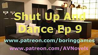 Milf Brunette Dances Passionately In Game