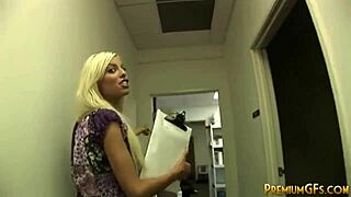 busty britney amber slaps cock while undressing in bondage teasing