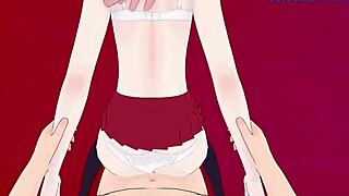 Marin Kitagawa and Sajuna Inui intense 3D hentai encounter
