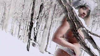 Nina rivera will suck dick anywhere even in the snow with don whoe don and nina super hot films