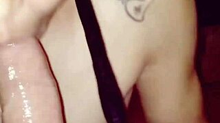 You wanted me to suck your cock, so now hold on, love