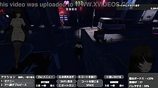 セレカさん exposes under coat without getting caught 😏