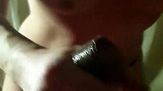 ariel gives blowjob and takes creampie in mouth