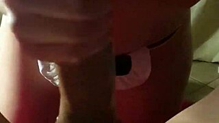 ariel gives blowjob and takes creampie in mouth