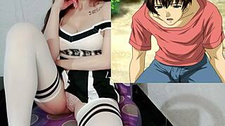 Hot Maid in Lingerie Fucked by Art Teacher - Hentai Shimaizuma Ep 1