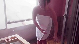 Careful Handling of Delicate Stockings in Intimate Moments