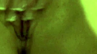 Busty blonde housewife enjoys solo pussy play with toys