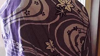 Careful Handling of Delicate Stockings in Intimate Moments