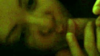 Anna Maria Gives Retro Blowjob to Her Hubby