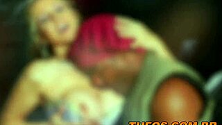 fairy godmother gives blowjob in cinderella parody.