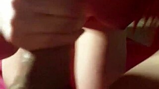 ariel gives blowjob and takes creampie in mouth