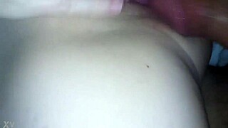 Hey, watch my girlfriend take this huge cock with ease!