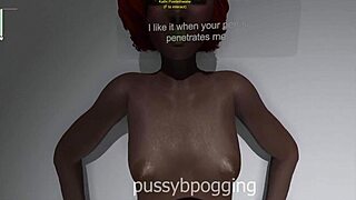 Fat Guy And Black Girl Fuck Intensely In 3D Porn Model Agency