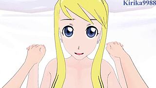 winry rockbell and riza hawkeye in intense sex fullmetal alchemist pov hentai