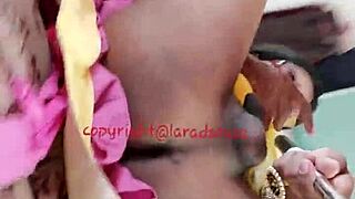 Indian crossdresser Lara Dsouza in a video