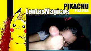 Dirty Mexican College Girl Learns Cumshot Sucking