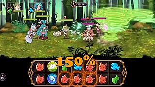 playing fapgodess 2, it's an interesting anime game