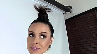 Oiled big ass MILF teases with oral and fetish play