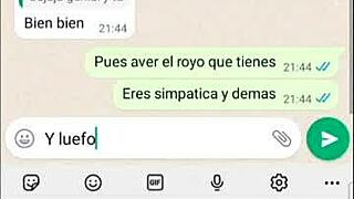 i met this nueva chica on tinder