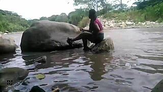una escapadita con folladita al aire libre