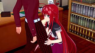 Rias Gremory and Akeno Seduce in High School DxD NTR Madness 2 Full Hour Movie on Sheer Fantasyking3