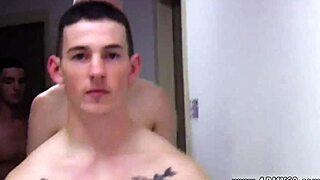 Boys Training New Recruits In Gay Sex Activities