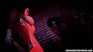 Carmella bing receives cumshot on face after punishment